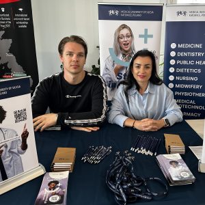 Admission team on fairs in Cyprus