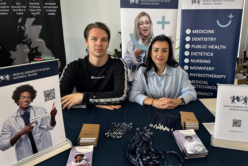 Admission team on fairs in Cyprus