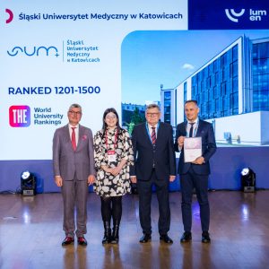 Prestigious THE World University Rankings Recognises Excellence of the Medical University of Silesia